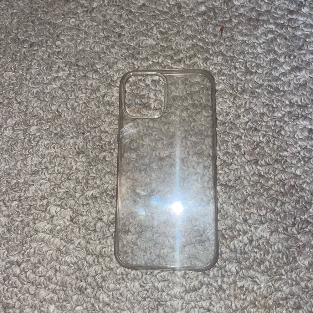 Clear iPhone 12 case